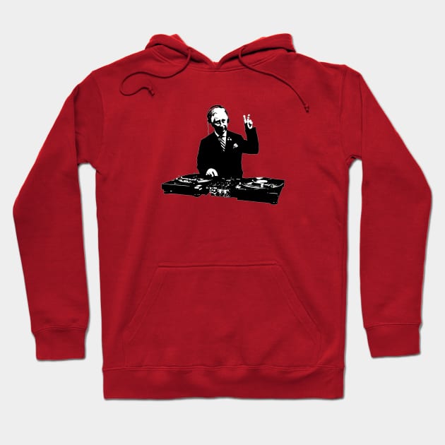 DJ Chaz Hoodie by LordNeckbeard